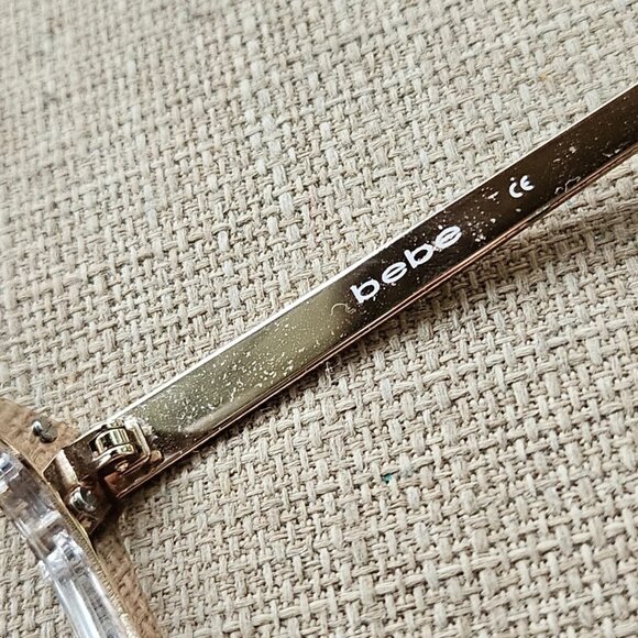 bebe Women Eyeglasses/Sunglasses Frame BB7214 Jet GRADIENT 55[]18 140 Glasses - Picture 11 of 12